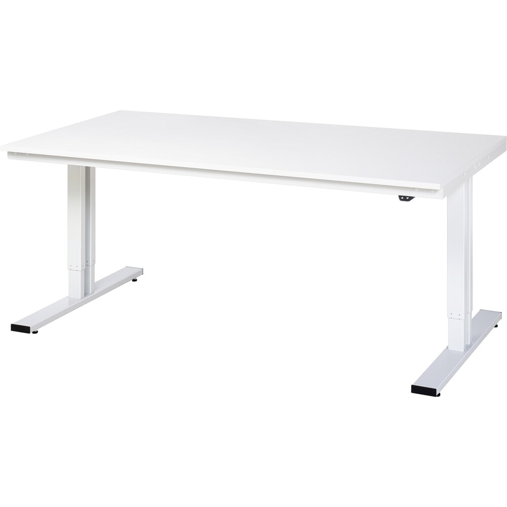 Imagen del producto: Banco de trabajo RAU con ajuste de altura eléctrico, serie adlatus 300, H x A x F 720-1.120 x 2.000 x 1.000 mm, tablero de trabajo con revestimiento de melamina