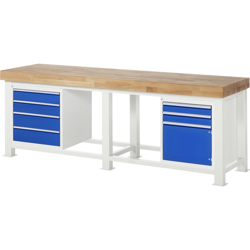 Número de imagen del producto 4: Banco para grandes pesos RAU, H x A x F 850 x 2.000 x 900 mm, capacidad de carga máx. 2.500 kg