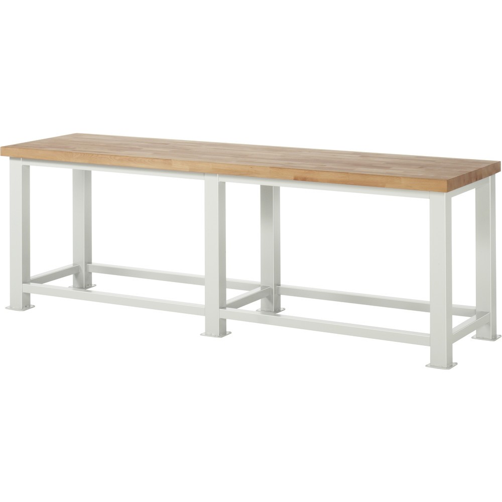 Número de imagen del producto 1: Banco para grandes pesos RAU, H x A x F 850 x 2.500 x 700 mm, capacidad de carga máx. 2.500 kg