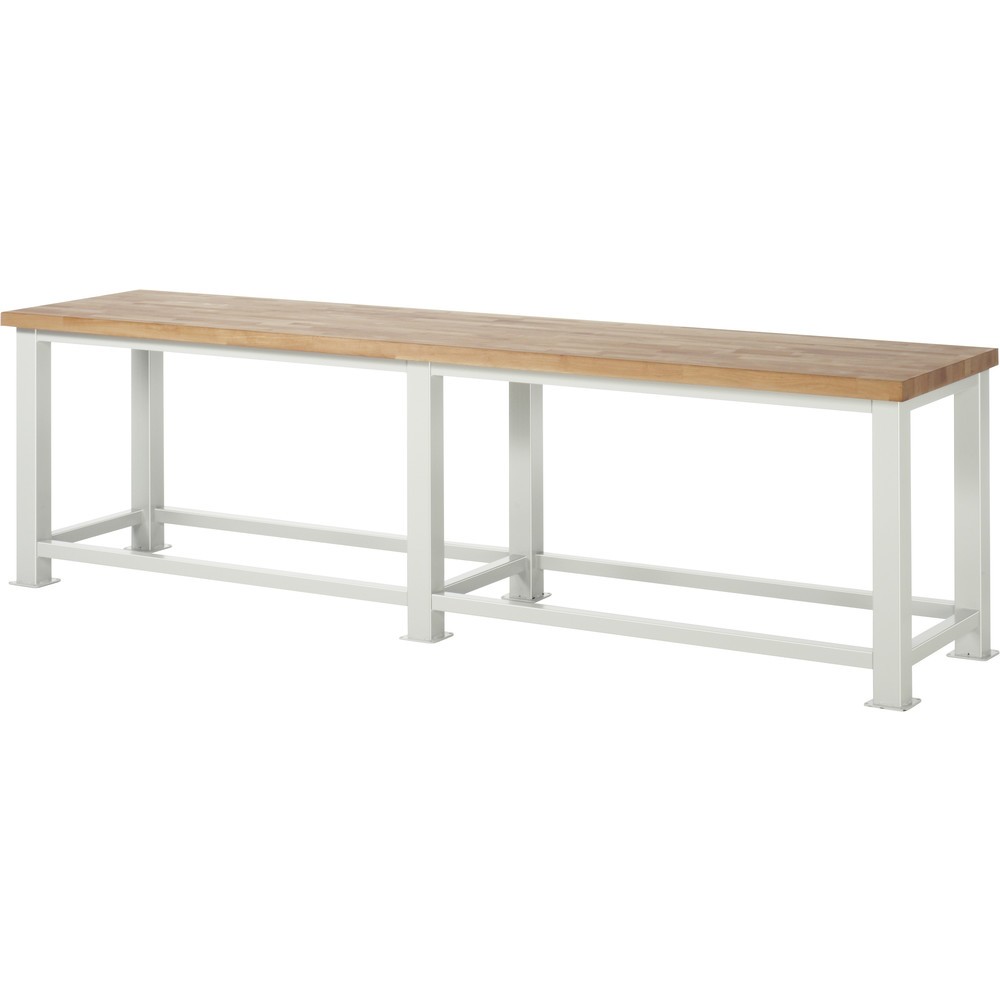 Número de imagen del producto 1: Banco para grandes pesos RAU, H x A x F 850 x 3.000 x 700 mm, capacidad de carga máx. 2.500 kg