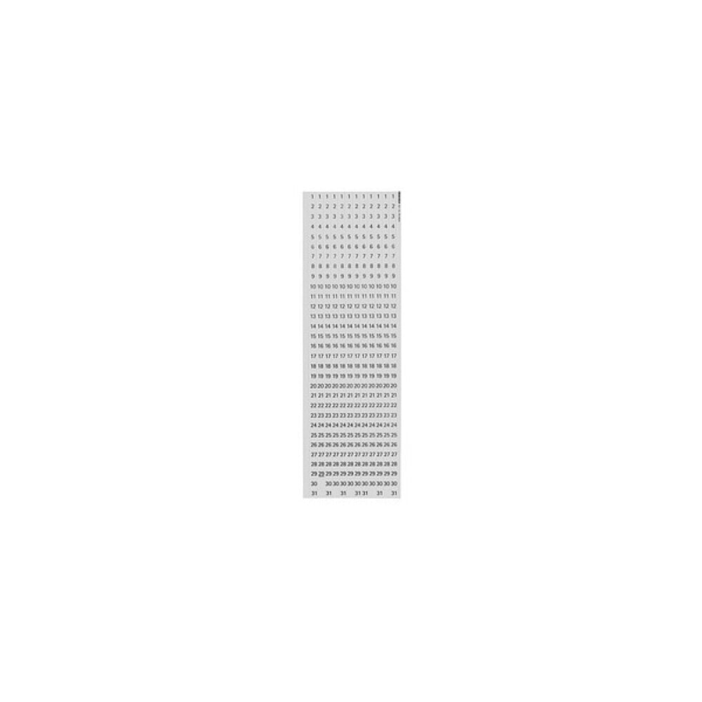 N° de l'image du produit 3 : Bandeau de dates pour le calendrier annuel FRANKEN JetKalender, transparent, autocollant