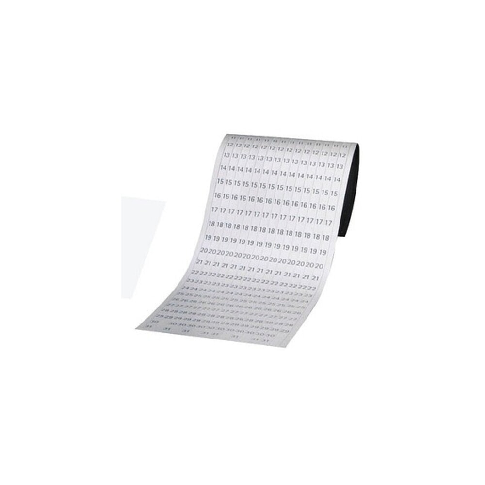 N° de l'image du produit 4 : Bandeau de dates pour le calendrier annuel FRANKEN JetKalender, blanc, magnétique