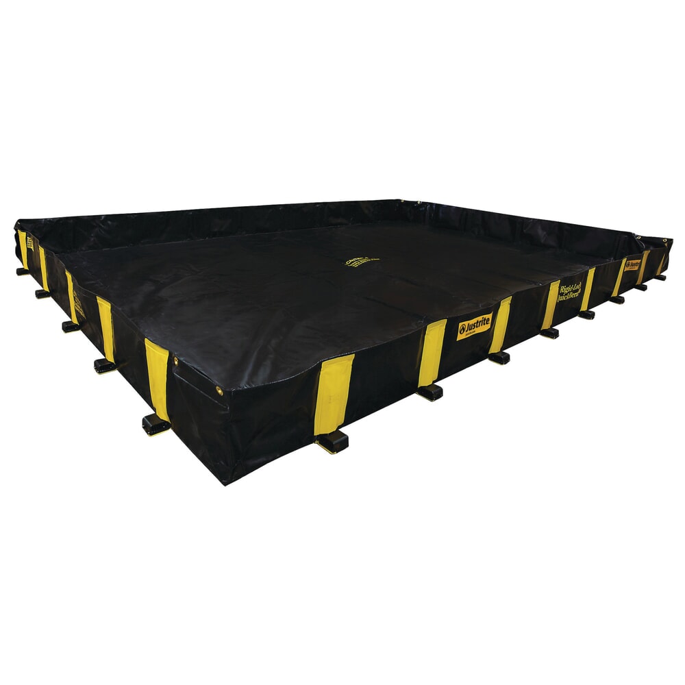 Número de imagen del producto 3: Justrite® cubeta de retención plegable QuickBerm® de PVC, capacidad 5.432 l