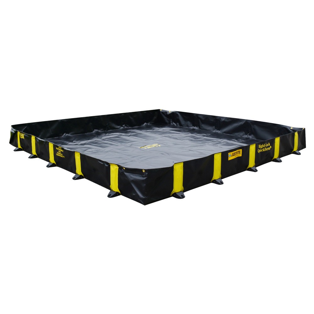 Imagen del producto: Justrite® cubeta de retención plegable QuickBerm® de PVC, capacidad 2.820 l
