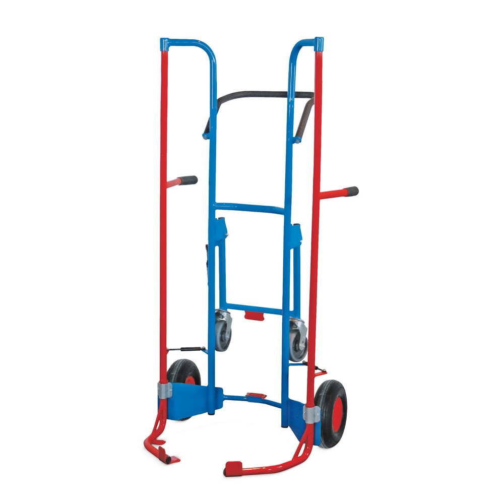 Product afbeelding: Bandensteekwagen VARIOfit® met steunwielen, capaciteit 200 kg, voor 8 banden, luchtbanden