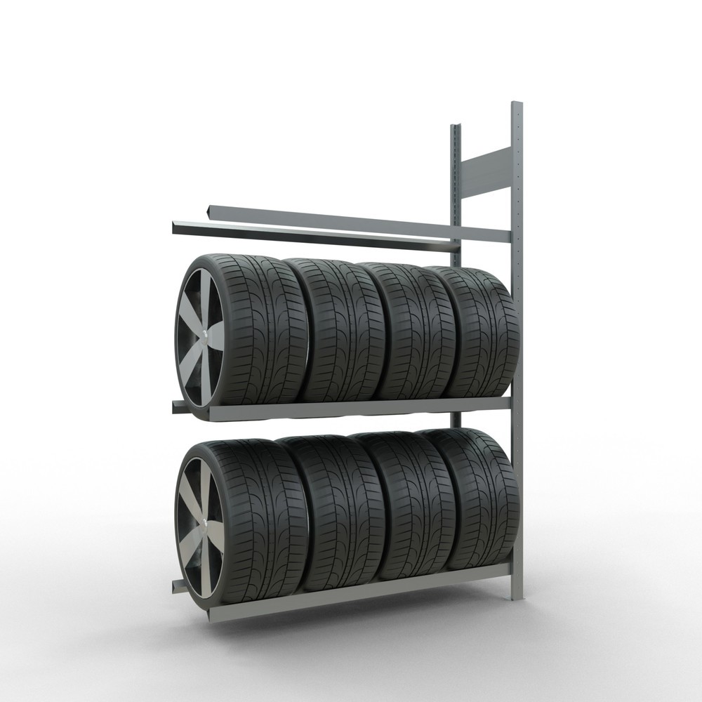 Productafbeelding nr. 2: Bandenrek verzinkt, HxBxD,2000x1300x400mm, aanbouwveld