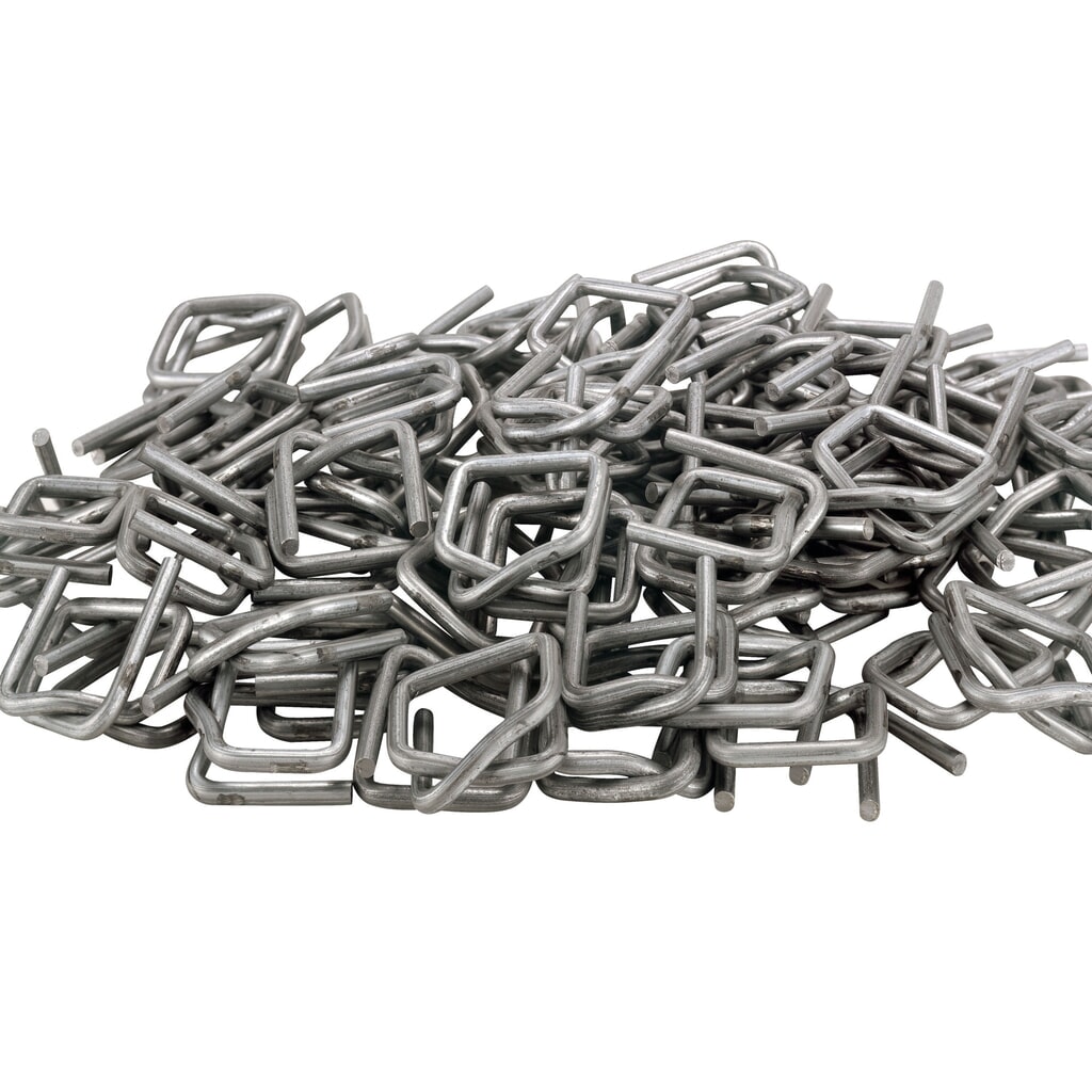 HSM® Bandklemmen für Ballenpressen, 1.000 Stk/VE Produktabbildung: HSM® Bandklemmen für Ballenpressen, 1.000 Stk/VE