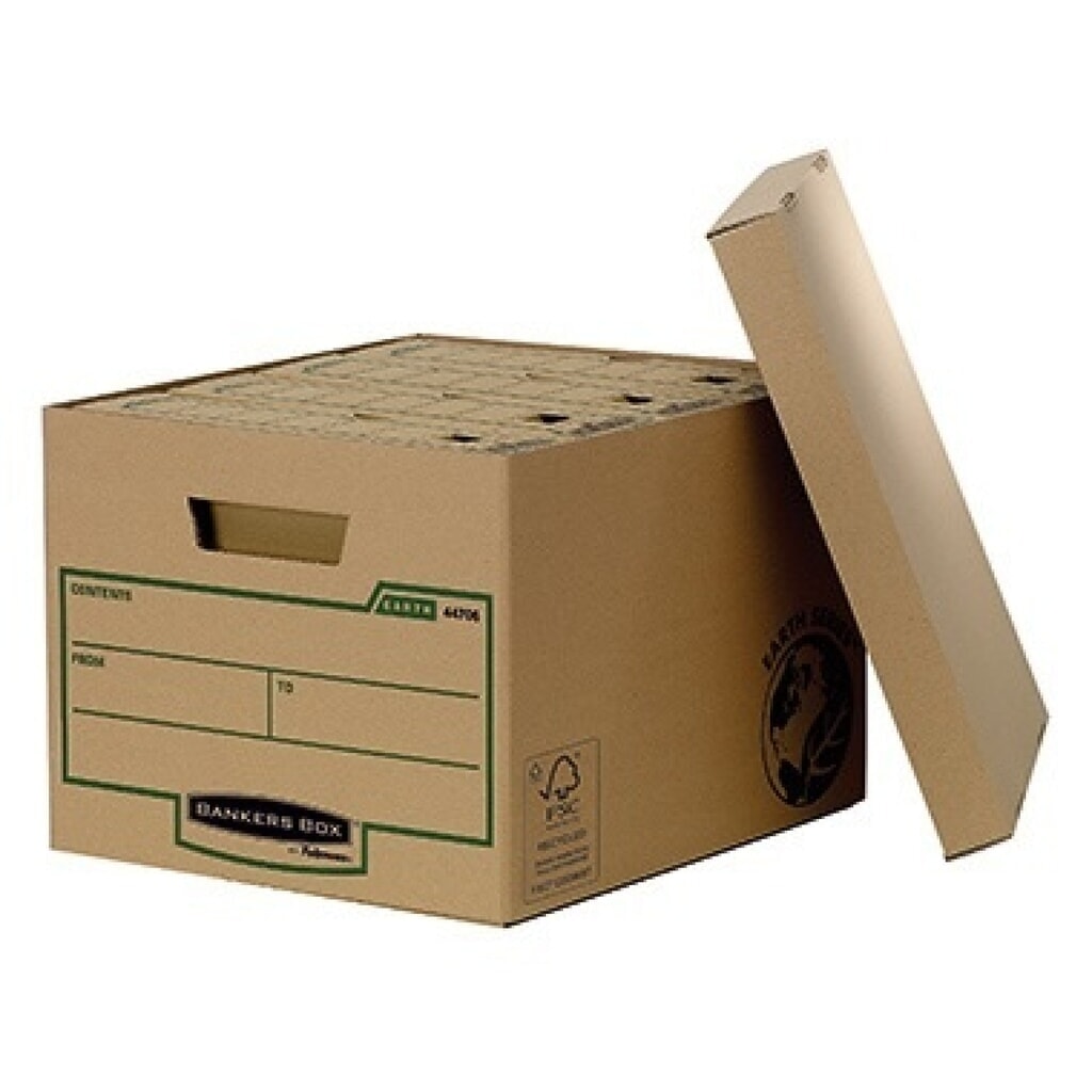 Produktabbildung: Bankers Box Archivbox Earth Series 4470601 325x260x375mm braun