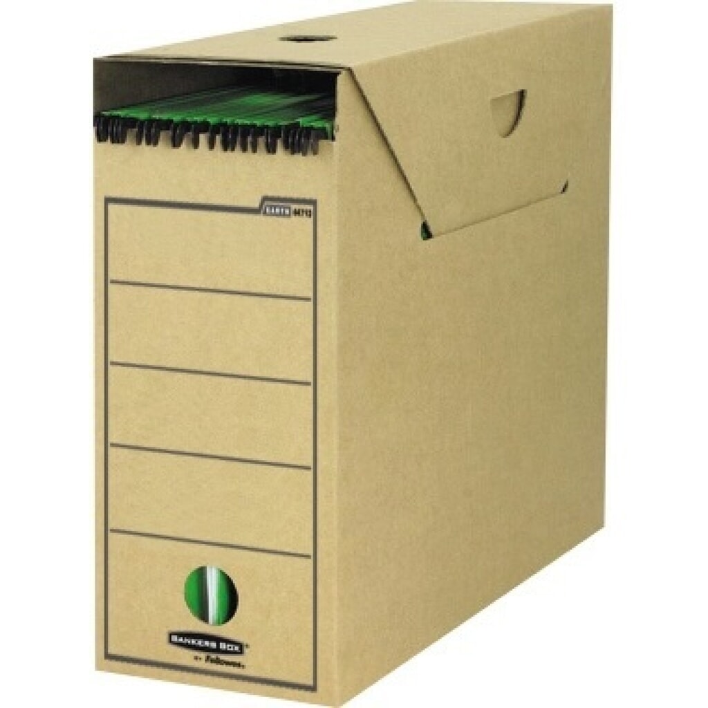 Bankers Box Hängemappenarchiv Earth Series 4473501 117x265x322mm br/sw Produktabbildung: Bankers Box Hängemappenarchiv Earth Series 4473501 117x265x322mm br/sw