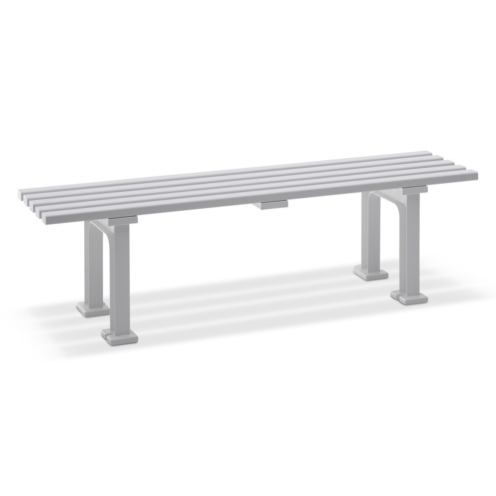 Illustration du produit: Banquette Bâle, longueur, 1 500 mm, 2 pieds, blanche