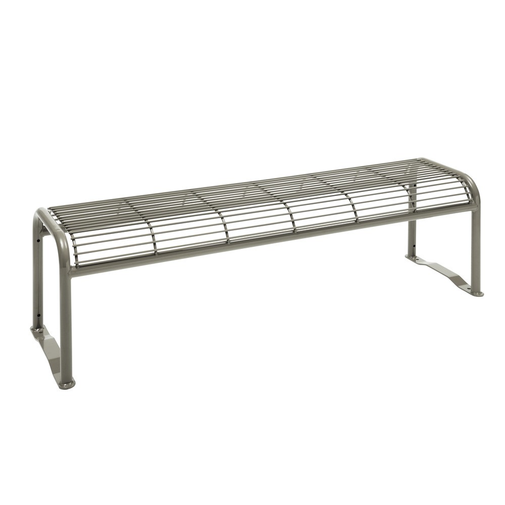 N° de l'image du produit 6 : Banquette en treillis métallique Apollo, sans dossier, rouge rubis