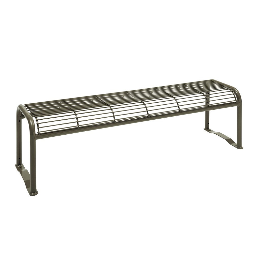 N° de l'image du produit 7 : Banquette en treillis métallique Apollo, sans dossier, rouge rubis