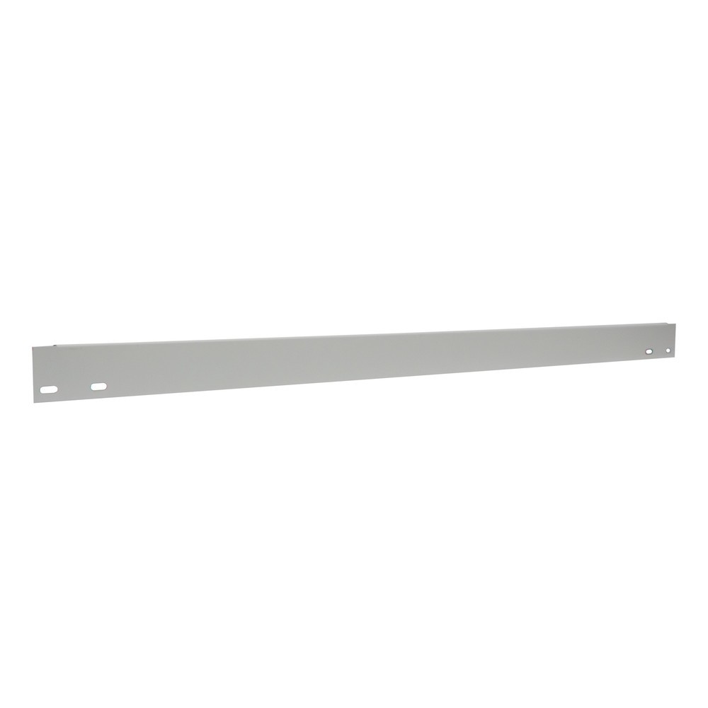 Immagine del prodotto: Barra di arresto per scaffalature a ripiani SCHULTE, grigio chiaro, HxW 55 x 750 mm