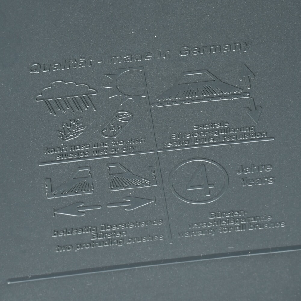 Número de imagen del producto 10: Barredora Steinbock® Turbo, manual, anchura de barrido 750 mm, RAL 7016 gris antracita