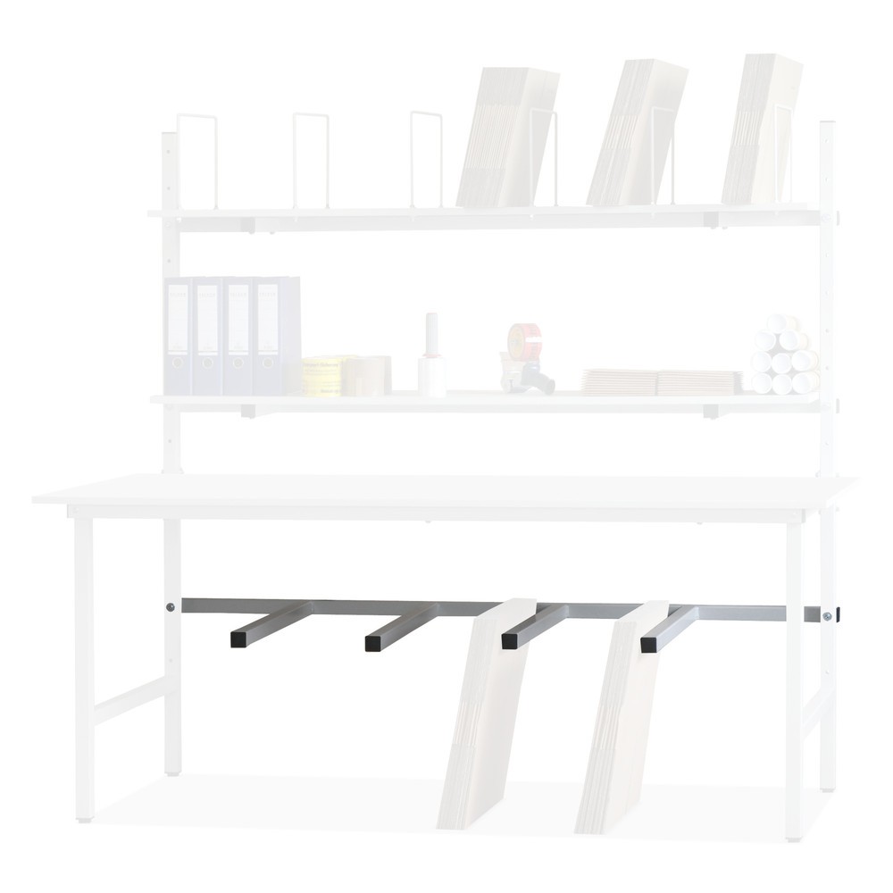 Illustration du produit: Barres de séparation de cartons pour tables d'emballage Basic, Classic et Multiplex, largeur 2 000 mm, gris clair