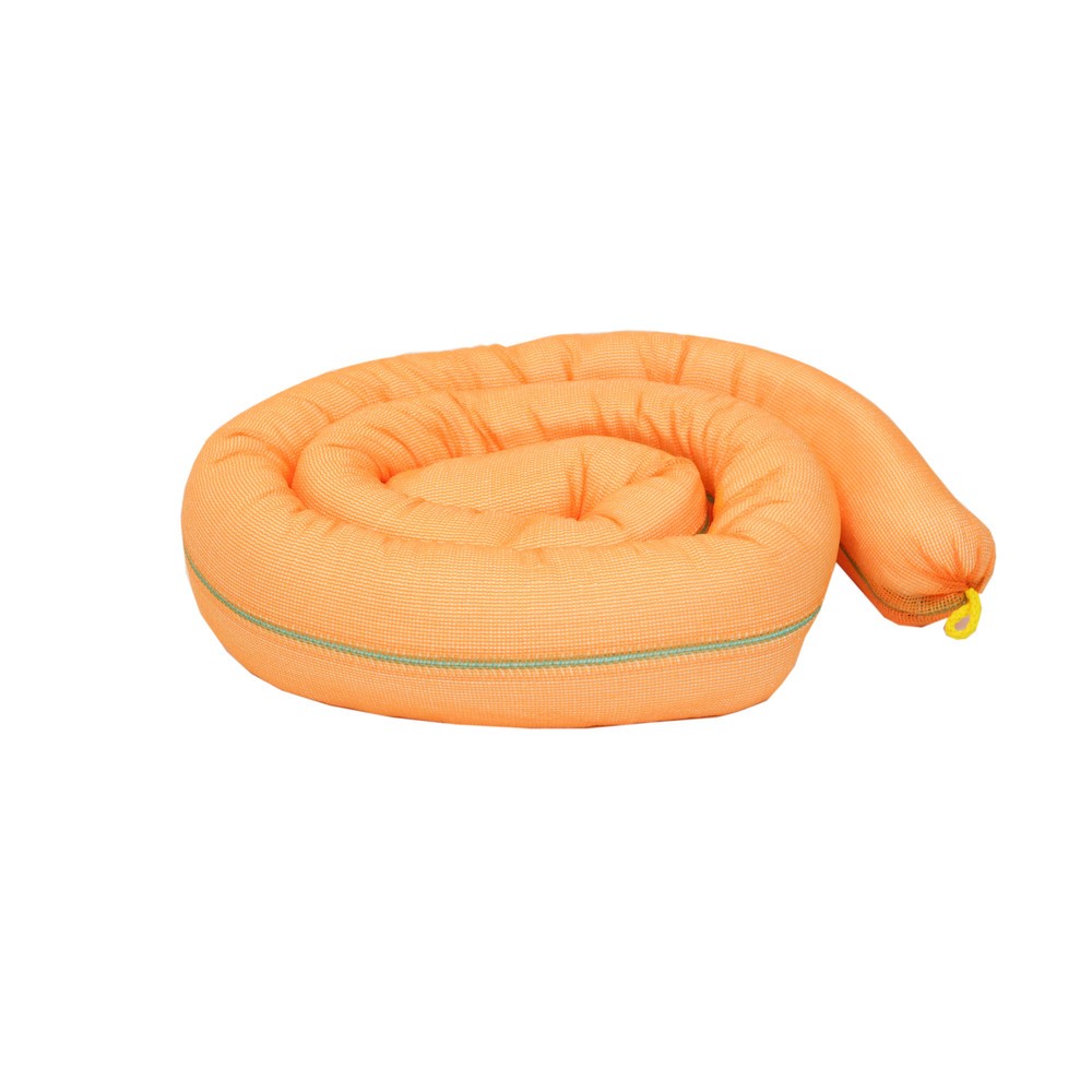 Illustration du produit: Barrière d'aspiration d'huile, Ø 130 mm, longueur 3 m, 4 pc/UV, orange