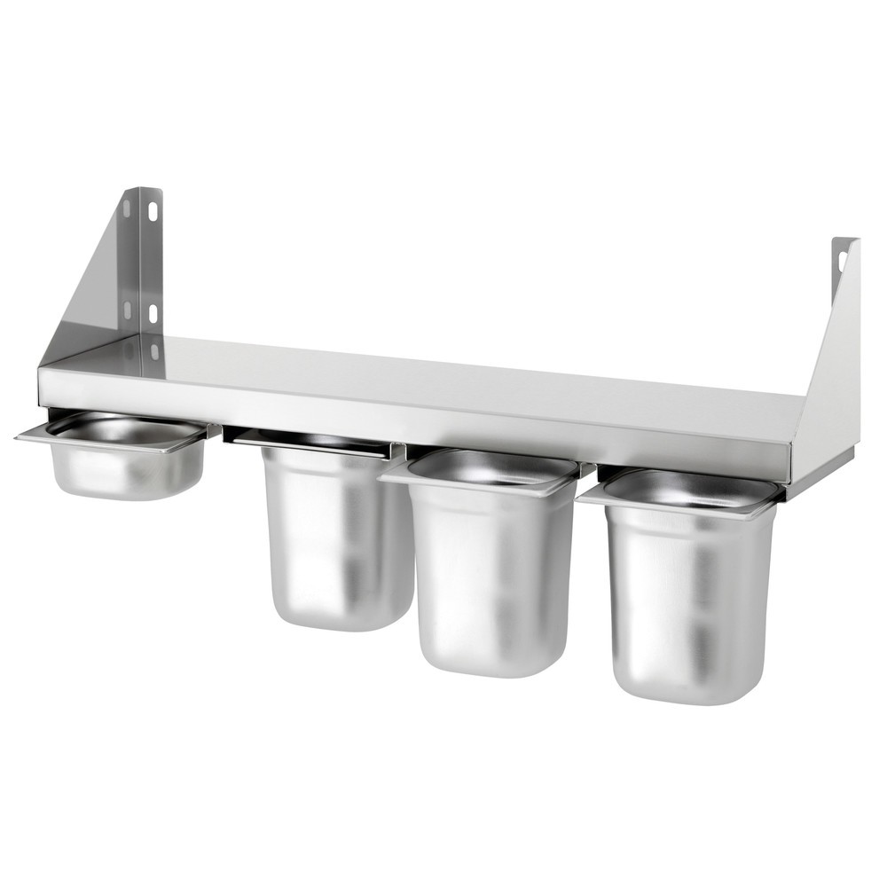 Produktabbildung: Bartscher Gewürzbord, 4x1/6GN