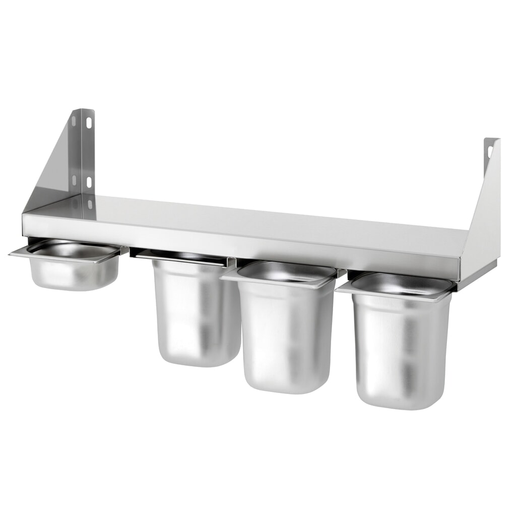 Produktabbildung: Bartscher Gewürzbord, 4x1/6GN