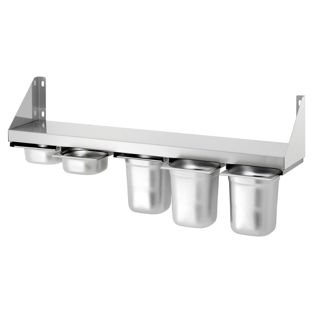Bartscher Gewürzbord, 5x1/6GN Produktabbildung: Bartscher Gewürzbord, 5x1/6GN