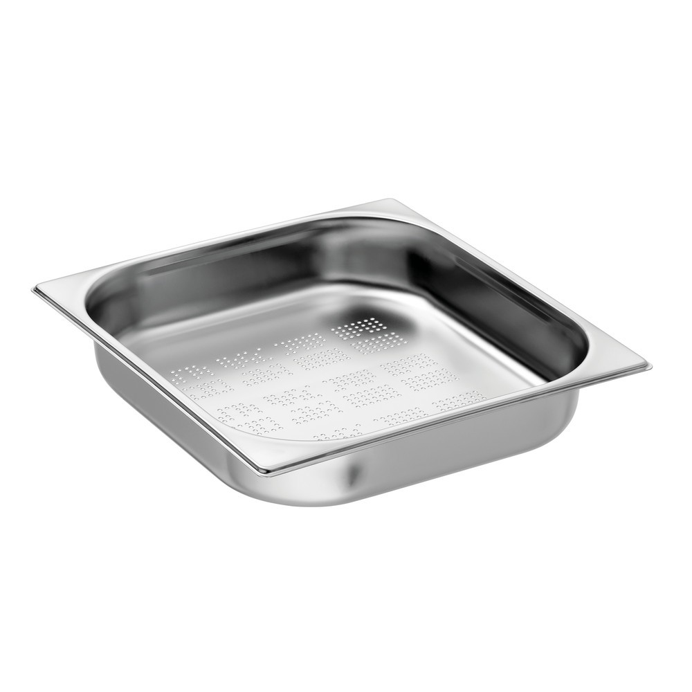 Produktabbildung: Bartscher GN-Behälter, 2/3, T65, gelocht