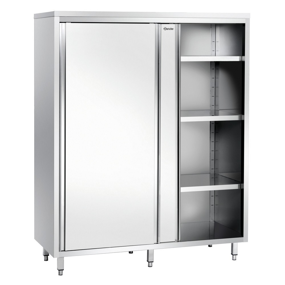 Produktabbildung: Bartscher Hochschrank 600, B1200, 2ST, CNS