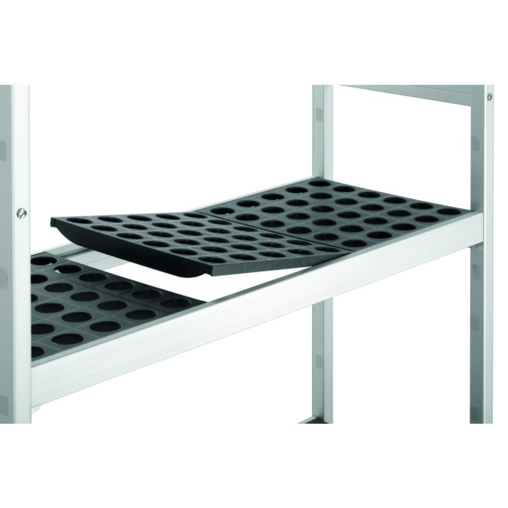 Produktabbildung Nr. 2: Bartscher Regalsystem Kit 1, Aluminium u. Copolymer, HxBxT 1.800 x 960 x 360 mm