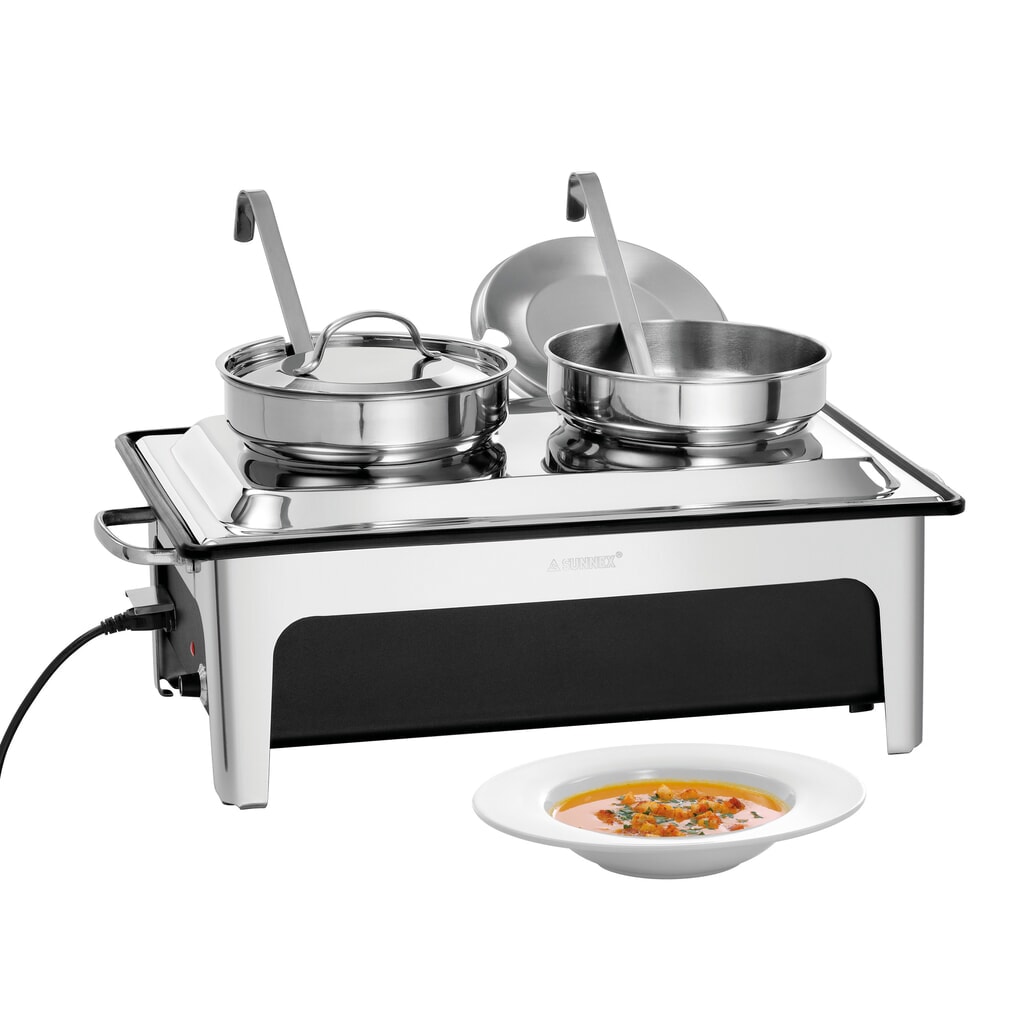 Bartscher Suppenstation 2x4L 2200 E Produktabbildung: Bartscher Suppenstation 2x4L 2200 E