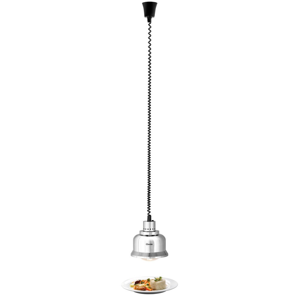Produktabbildung: Bartscher Wärmelampe IWL250D CHR