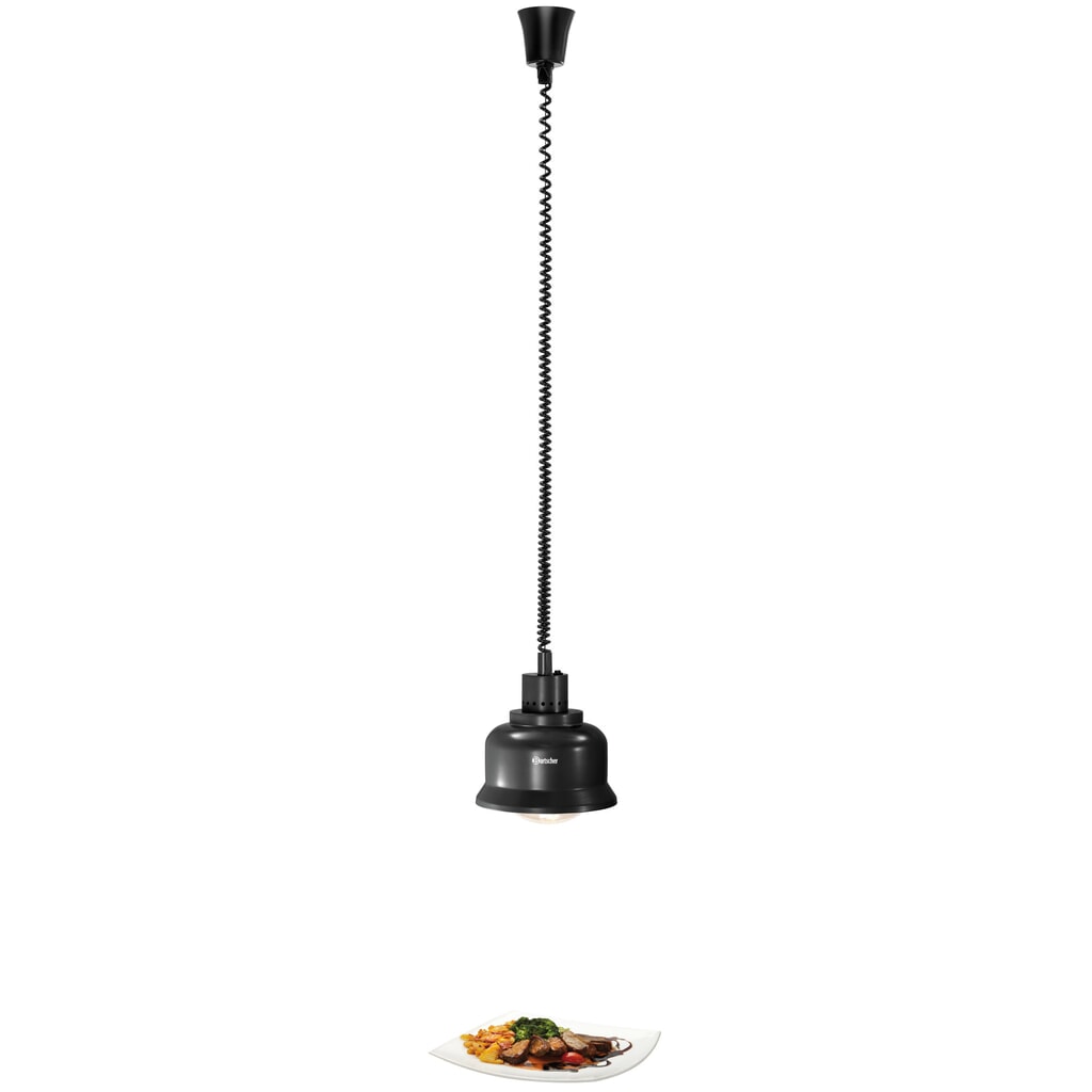 Produktabbildung: Bartscher Wärmelampe IWL250D SW