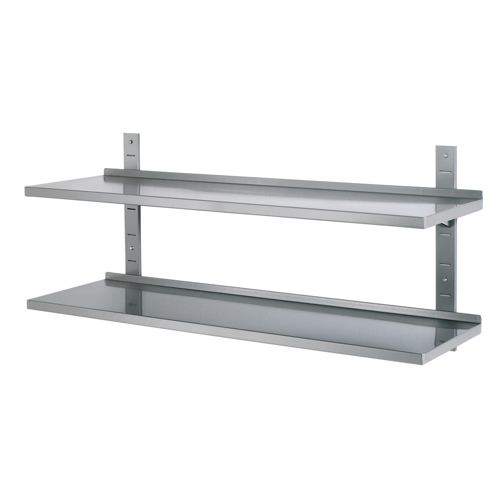 Produktabbildung: Bartscher Wandbord 1800x355x27, CNS