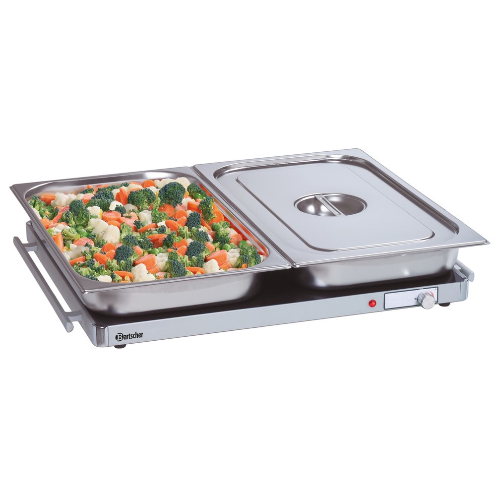Produktabbildung: Bartscher Warmhalteplatte WP300 2/1