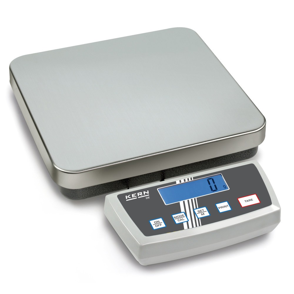 Imagen del producto: Báscula de plataforma con pantalla, capacidad de pesaje máx. 150 kg, intervalos 20|50 g