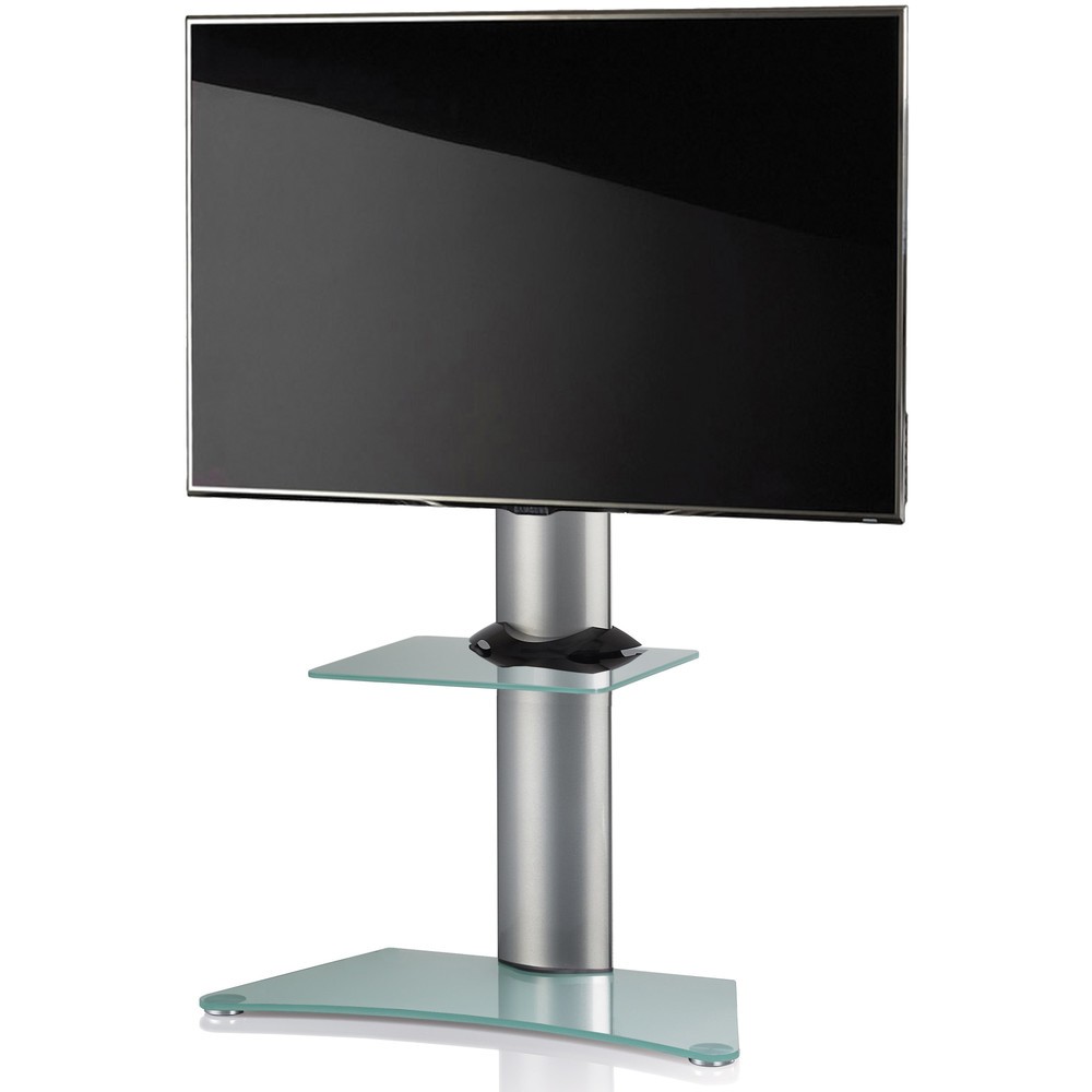 Immagine del prodotto n. 2: VCM base per TV Zental con doppio fondo, argento