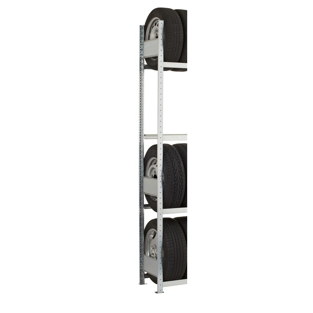 Número de imagen del producto 2: Bastidor con perfil en T MULTIplus para estantería de cargas pequeñas SCHULTE, galvanizado, premontado, 3 limitadores de fondo, H x L 2.000 x 300 mm