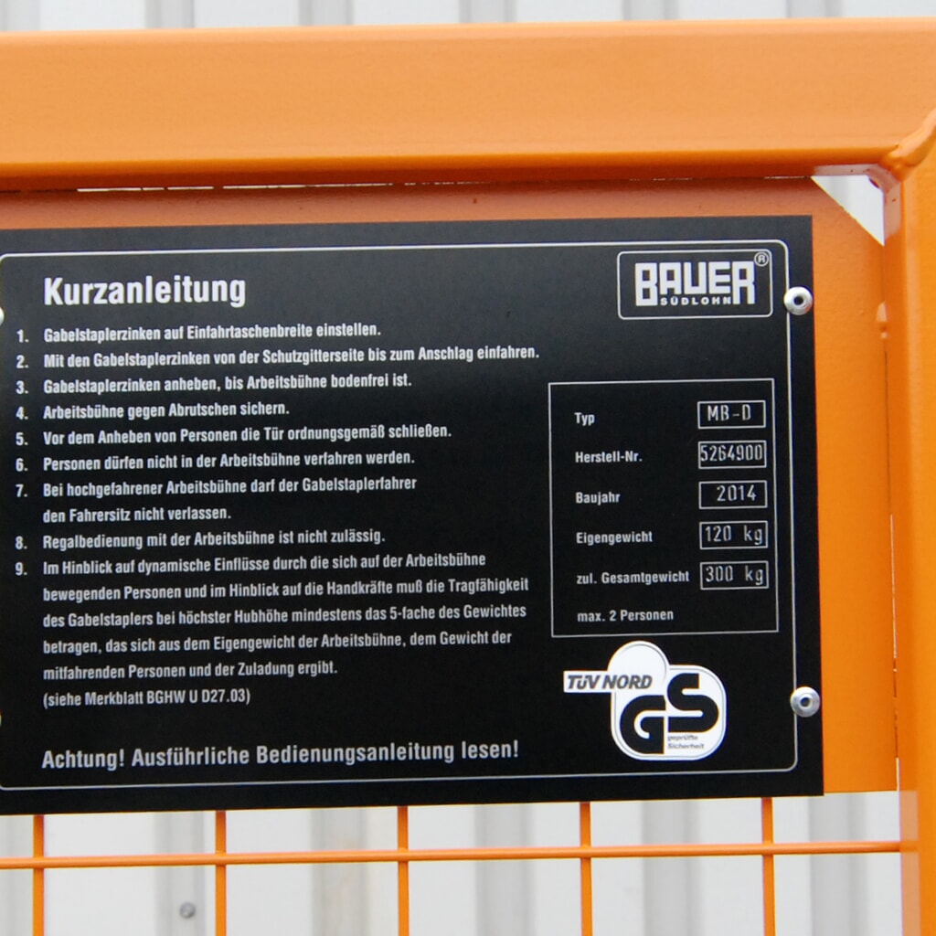 Produktabbildung Nr. 7: Bauer® Arbeitskorb Premium, Ausführung D, breit