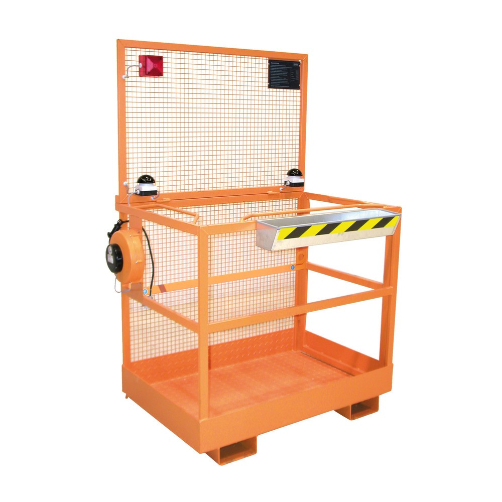 Produktabbildung: Bauer® Arbeitskorb Spezial, Ausführung D, breit