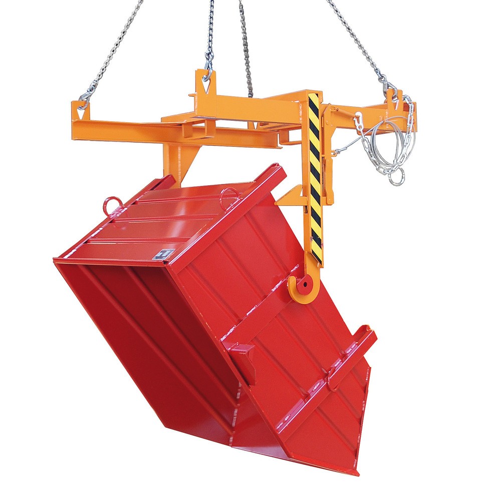 Produktabbildung Nr. 2: Bauer® Baustoffbehälter BBP 100, lackiert, Feuerrot