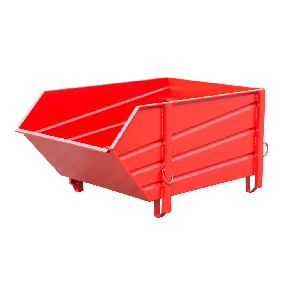 Produktabbildung Nr. 1: Bauer® Baustoffbehälter BBP 100, lackiert, Feuerrot