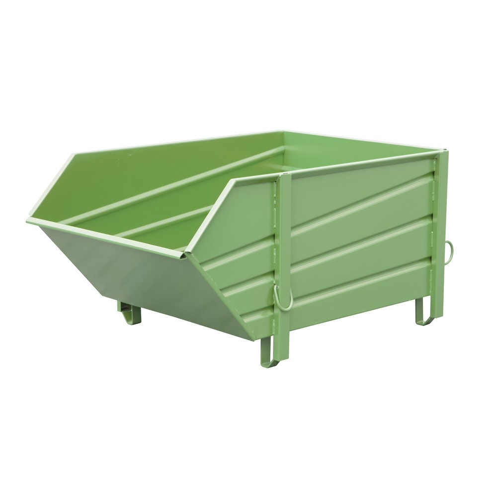 Produktabbildung Nr. 1: Bauer® Baustoffbehälter BBP 100, lackiert, Resedagrün