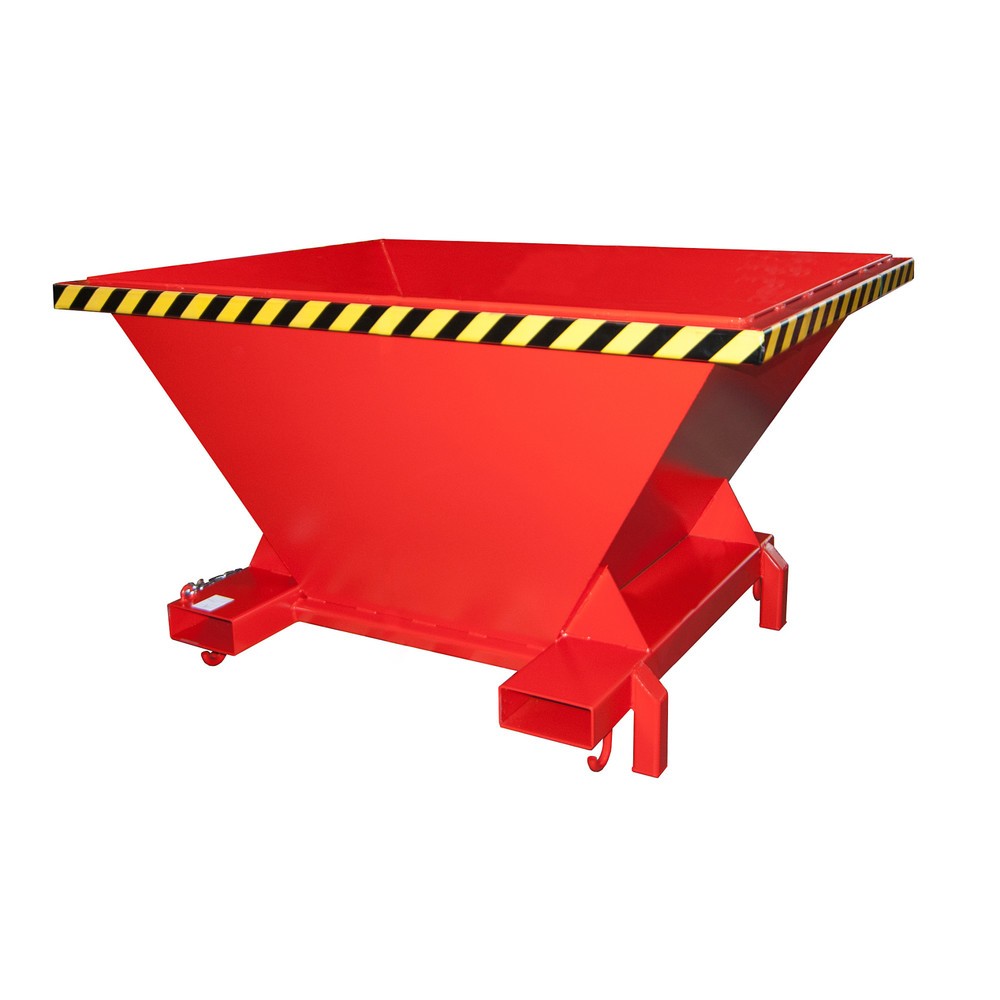 Produktabbildung Nr. 1: Bauer® Befülltrichter für Transportsäcke BIG BAG, HxBxT 990 x 1.710 x 1.320 mm, RAL 3000 feuerrot