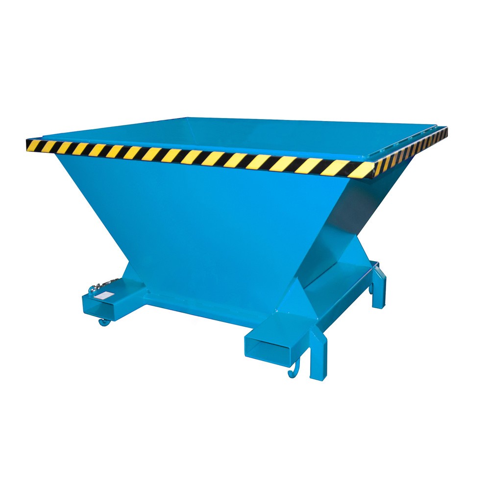 Produktabbildung Nr. 1: Bauer® Befülltrichter für Transportsäcke BIG BAG, HxBxT 990 x 1.710 x 1.320 mm, RAL 5012 lichtblau