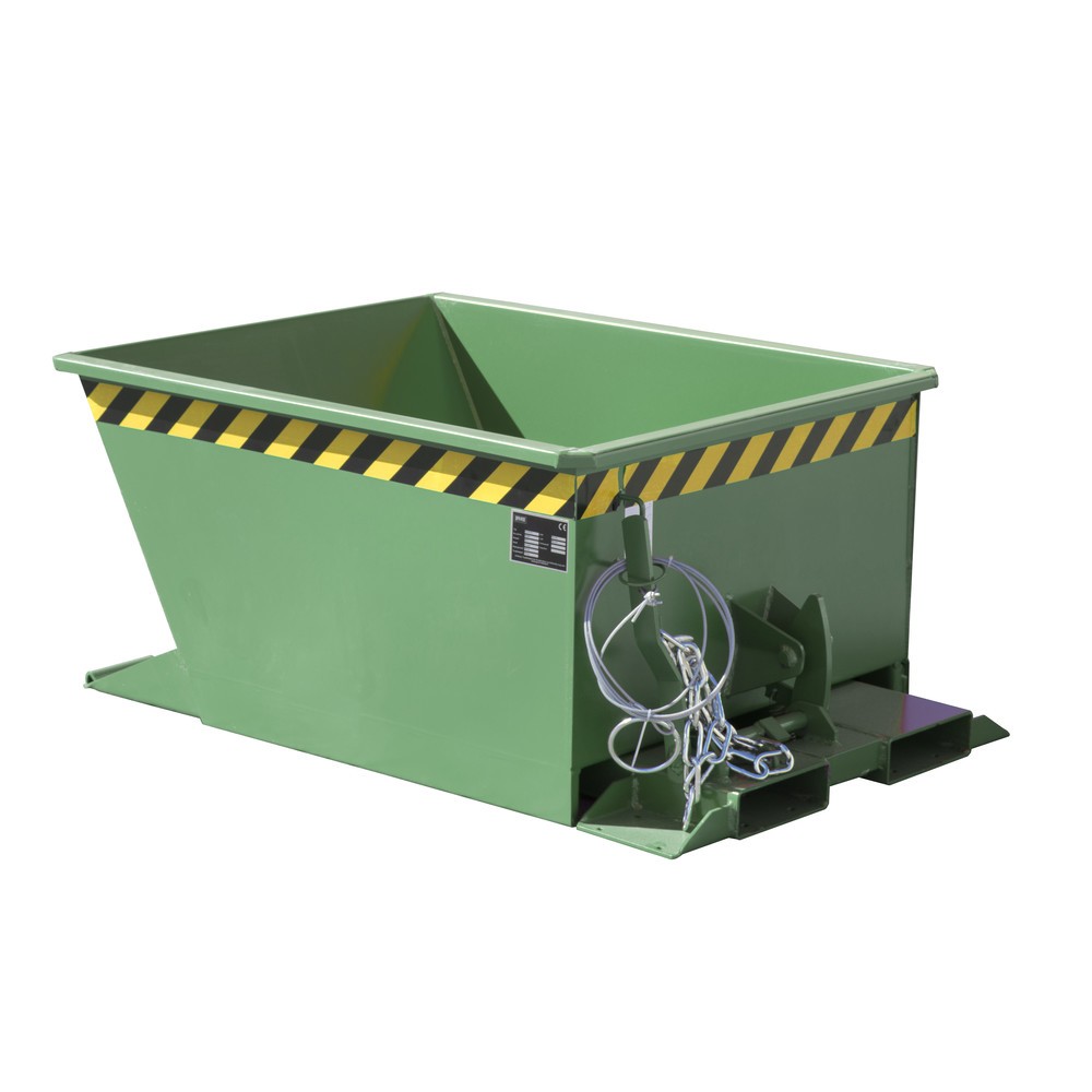 N° de l'image du produit 3 : Bauer® Bennes basculantes pour trains de remorques, peintes, volume 0,55 m³, RAL 5012 bleu clair