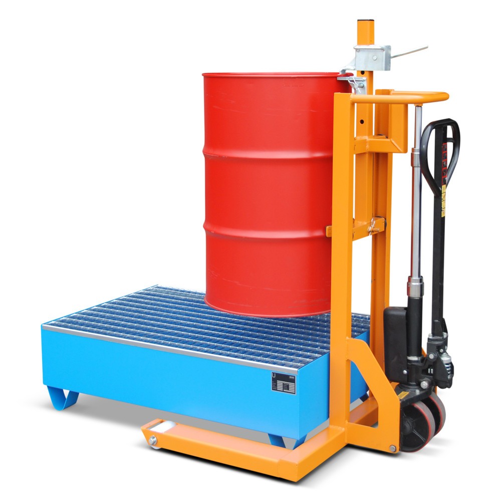 Imagen del producto: Bauer® Carro elevabarriles, naranja