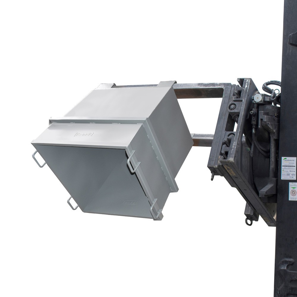 N° de l'image du produit 2 : Bauer® Conteneur universel type UC, volume 1 m³, RAL 7005 gris souris