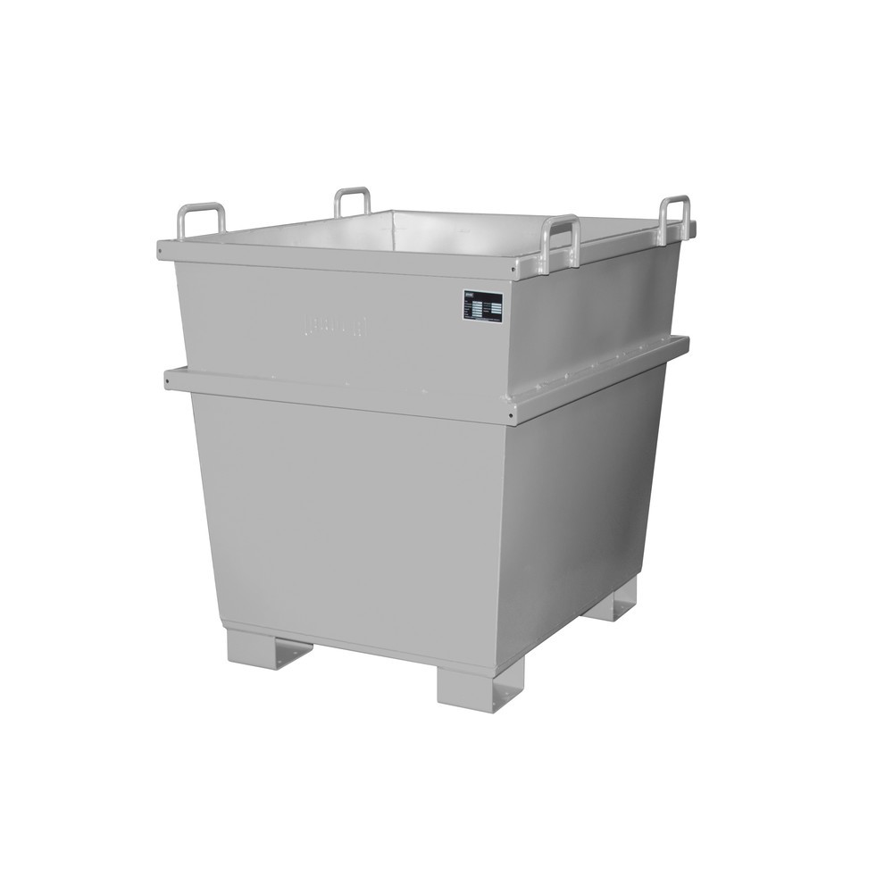 Illustration du produit: Bauer® Conteneur universel type UC, volume 1 m³, RAL 7005 gris souris