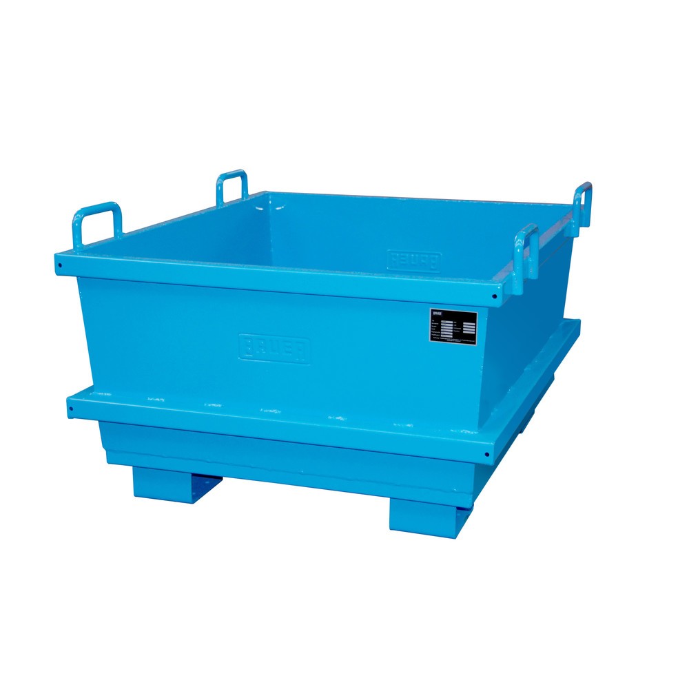 Illustration du produit: Bauer® Conteneur universel type UC, volume 0,5 m³, RAL 5012 bleu clair