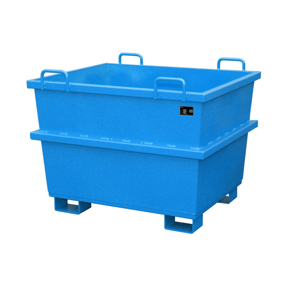 Illustration du produit: Bauer® Conteneur universel type UC, volume 0,75 m³, RAL 5012 bleu clair