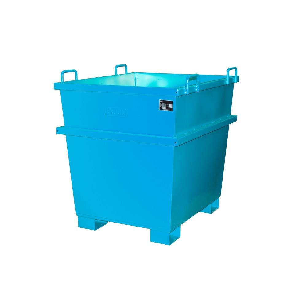 Illustration du produit: Bauer® Conteneur universel type UC, volume 1 m³, RAL 5012 bleu clair