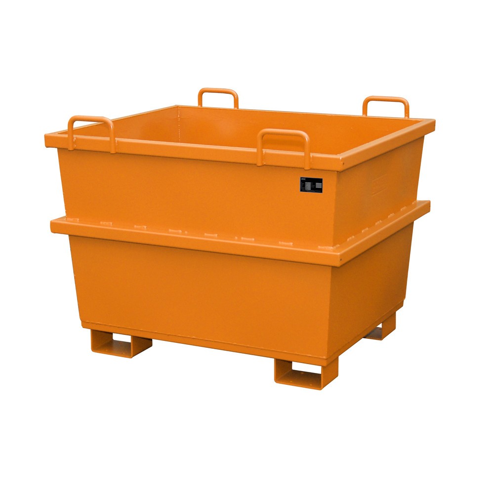 Illustration du produit: Bauer® Conteneur universel type UC, volume 0,75 m³, RAL 2000 jaune orange