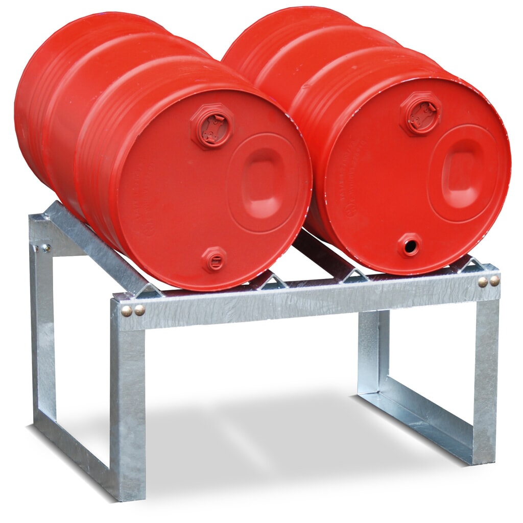 Bauer® Fassbock mit Winkelauflage, 2x 60 Liter Produktabbildung Nr. 2: Bauer® Fassbock mit Winkelauflage, 2x 60 Liter